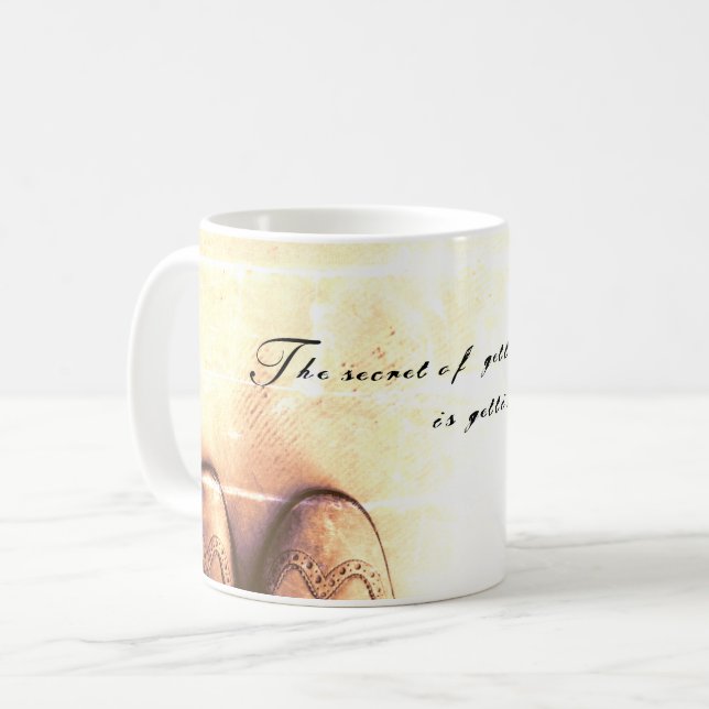 The Secret of Progress Coffee Mug (Front Left)