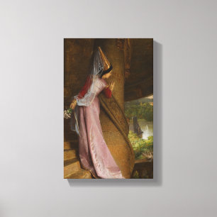 The Secret Rendezvous, by Pierre-Charles Comte Canvas Print