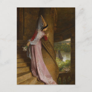 The Secret Rendezvous, by Pierre-Charles Comte Postcard