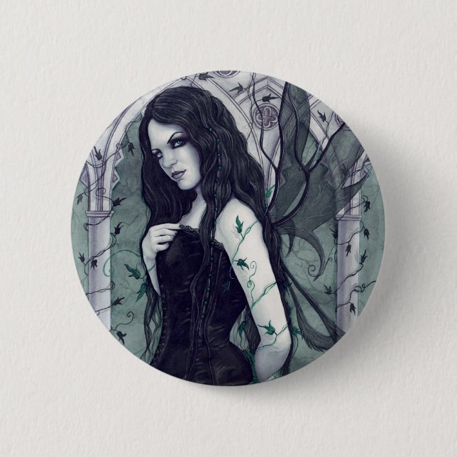 The Secret Temple button (Front)