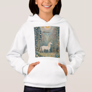 The Secret Unicorn of Whispering Woods Hoodie