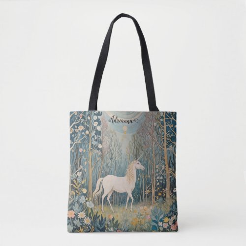 The Secret Unicorn of Whispering Woods Tote Bag