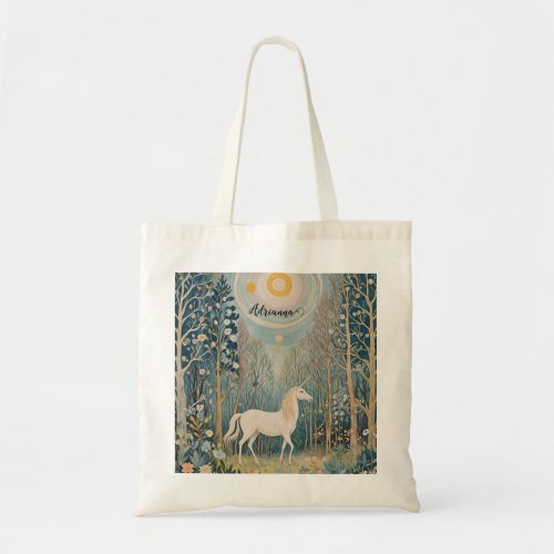 The Secret Unicorn of Whispering Woods Tote Bag