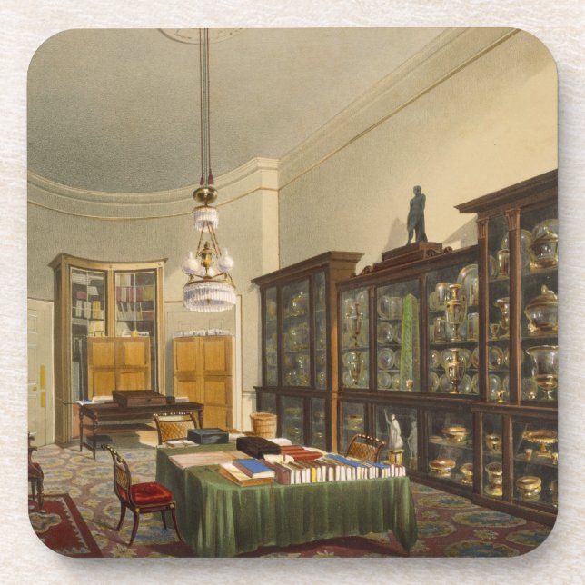 The Secretary's Room, Apsley House, by T. Boys, 18 Coaster (Front)