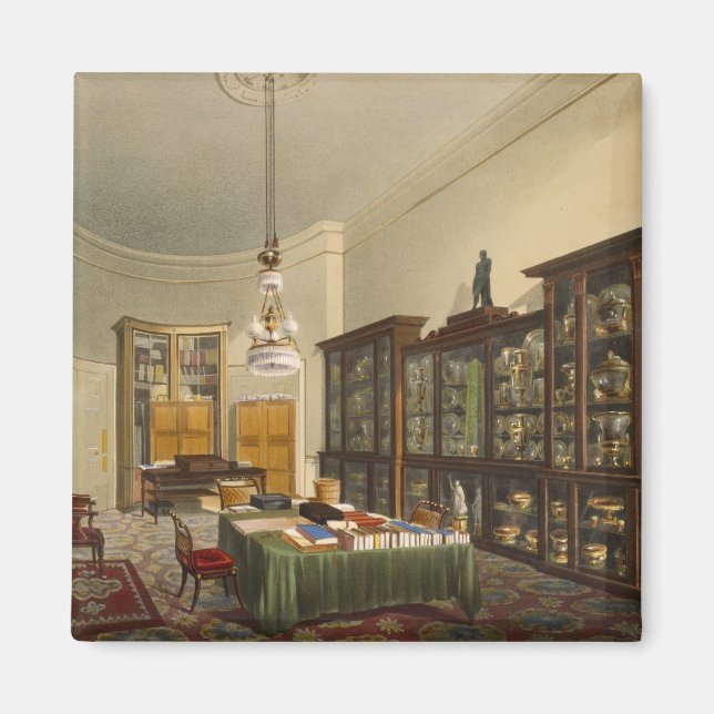 The Secretary's Room, Apsley House, by T. Boys, 18 Magnet (Front)