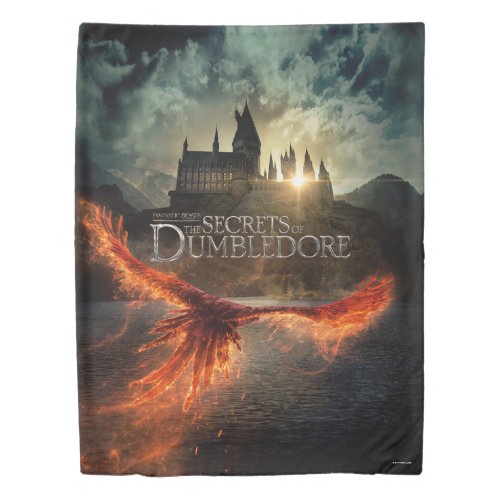 The Secrets of Dumbledore Theatrical Poster Duvet Cover