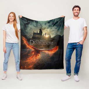 The Secrets of Dumbledore Theatrical Poster Fleece Blanket
