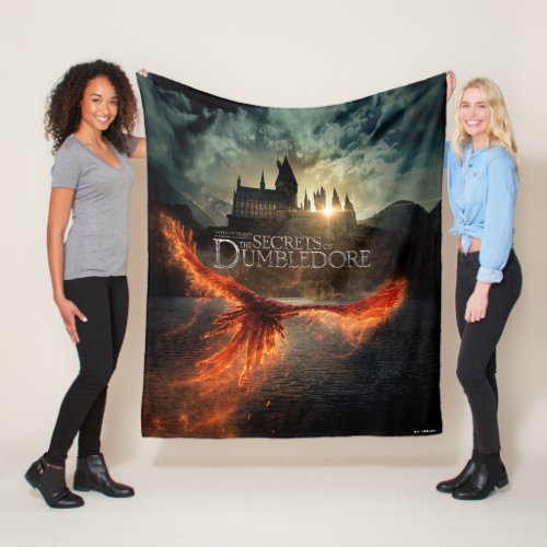 The Secrets of Dumbledore Theatrical Poster Fleece Blanket