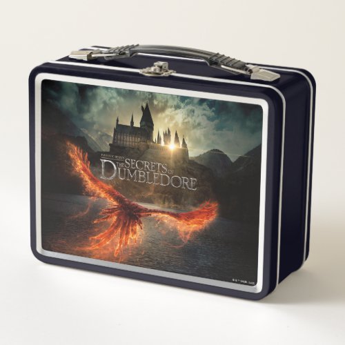 The Secrets of Dumbledore Theatrical Poster Metal Lunch Box