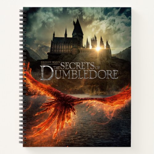 The Secrets of Dumbledore Theatrical Poster Notebook
