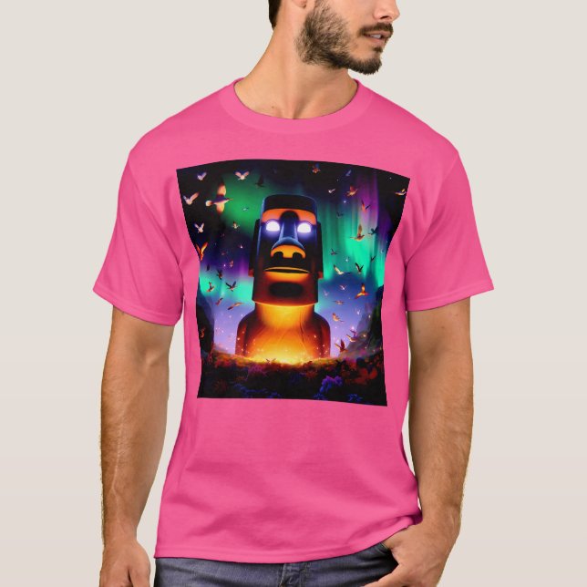 The Secrets Of The Moai T-Shirt (Front)