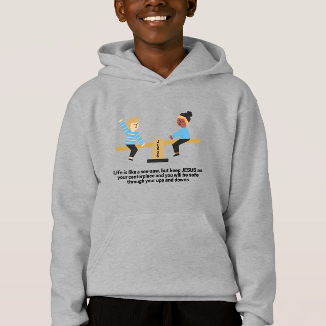 The See-Saw Hoodie  (Front)