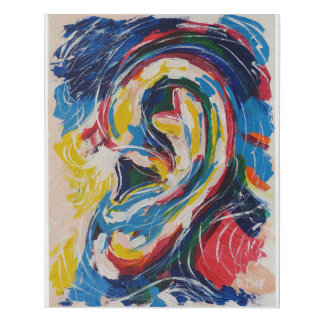 THE SEER FAUX CANVAS PRINT