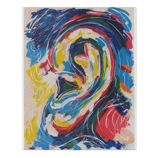 THE SEER FAUX CANVAS PRINT (Front)