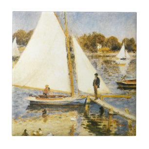 The Seine at Argenteuil  Auguste  Renoir   Ceramic Tile
