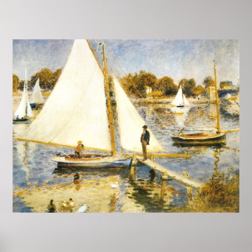 The Seine at Argenteuil  Auguste  Renoir   Poster