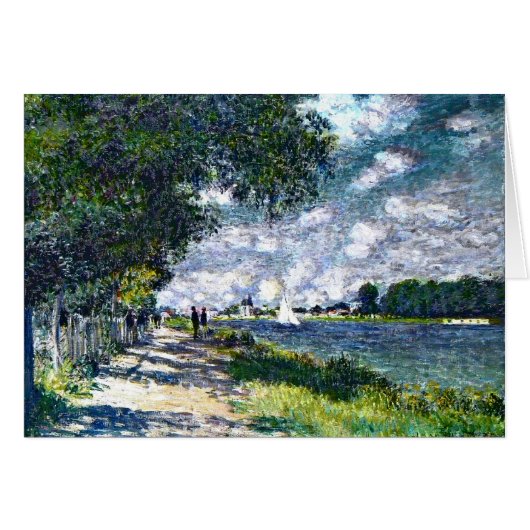 The Seine at Argenteuil Cards (Front Horizontal)