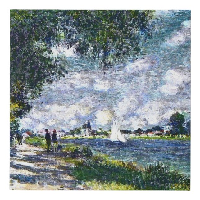 The Seine at Argenteuil Faux Canvas Print (Front)