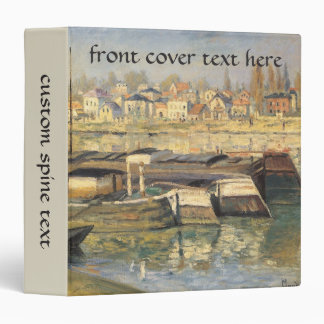 The Seine at Asnieres by Claude Monet Binder