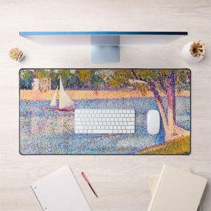 The Seine at La Grande Jatte, Seurat Desk Mat