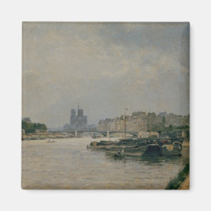 The Seine from the Quai de la Rapee Magnet