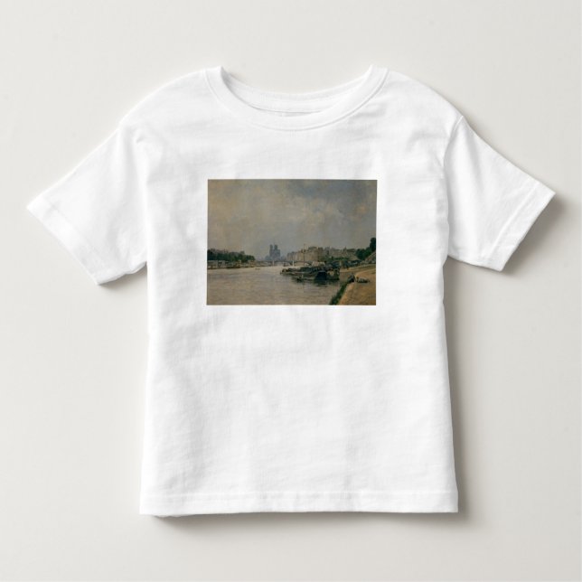 The Seine from the Quai de la Rapee Toddler T-shirt (Front)