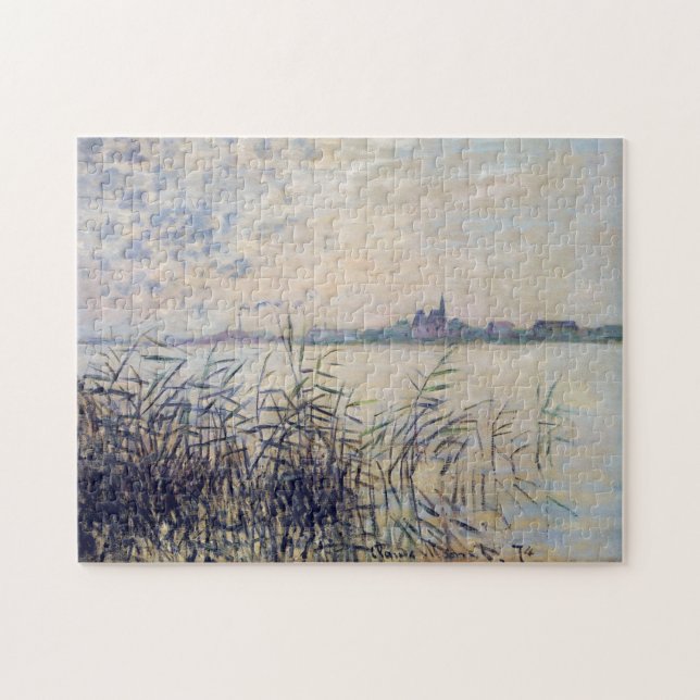The Seine near Argenteuil Monet Fine Art Jigsaw Puzzle (Horizontal)