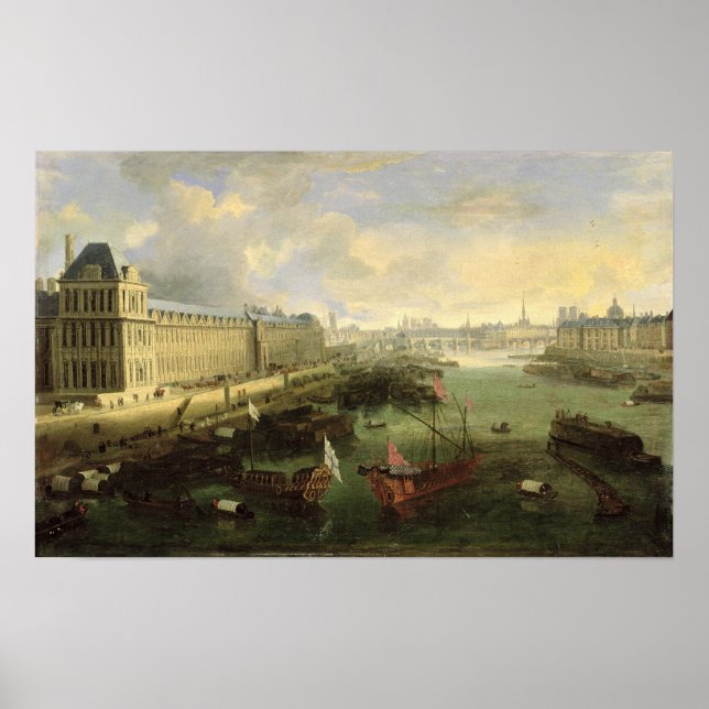 The Seine Viewed with the Pont Neuf Poster (Front)