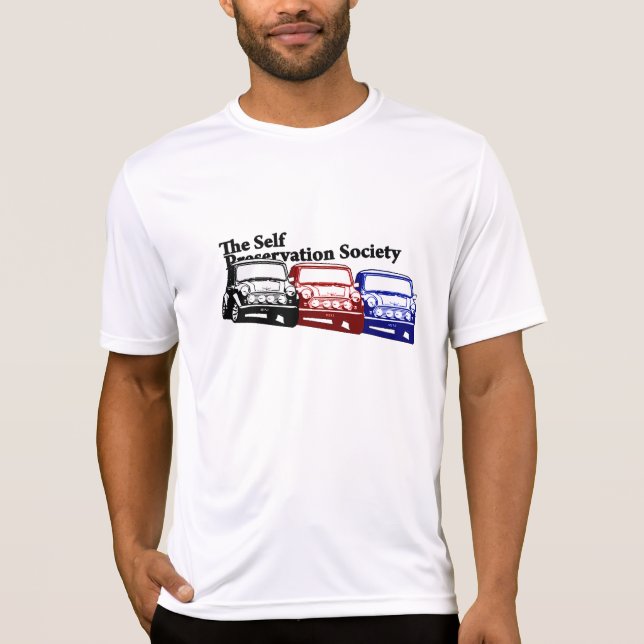 The Self Preservation Society Italian Job T-Shirt (Front)