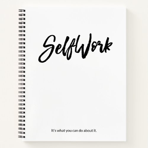 The SelfWork Journal Notebook