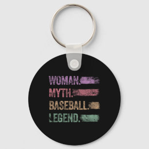 The Sell Legend Retro Cricket Ladies Sell Keychain