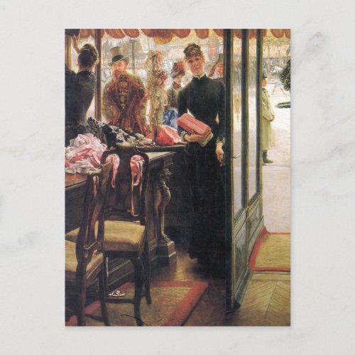 The Seller by James Tissot Postcard