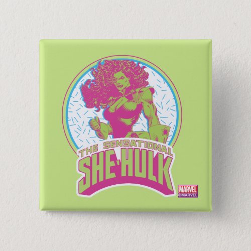 The Sensational She_Hulk 90s Graphic Button