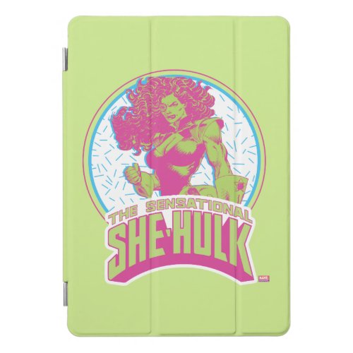 The Sensational She_Hulk 90s Graphic iPad Pro Cover