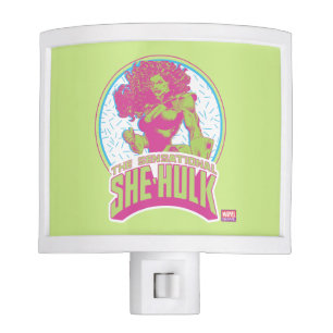 The Sensational She-Hulk 90's Graphic Night Light
