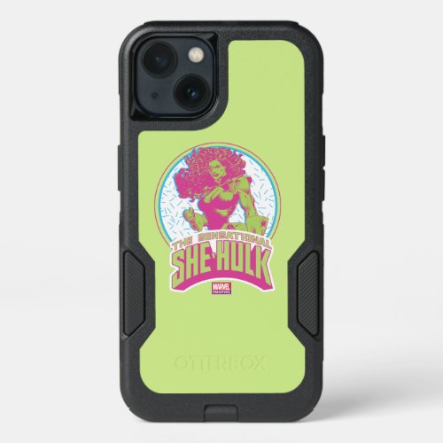The Sensational She_Hulk 90s Graphic iPhone 13 Case