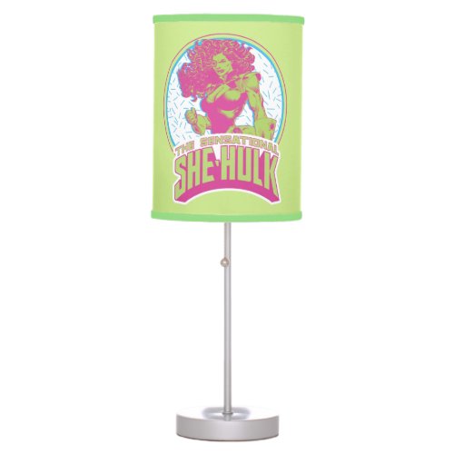 The Sensational She_Hulk 90s Graphic Table Lamp
