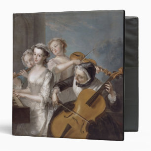 The Sense of Hearing, c.1744-7 (oil on canvas) Binder