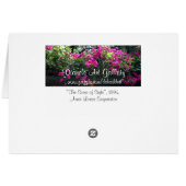 The Sense of Sight Cards (Back Horizontal)