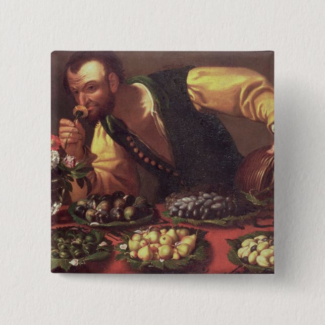 The Sense of Smell Pinback Button (Front)