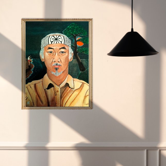 The Sensei Painting by Alfred Fox Canvas Print (Creator Uploaded)