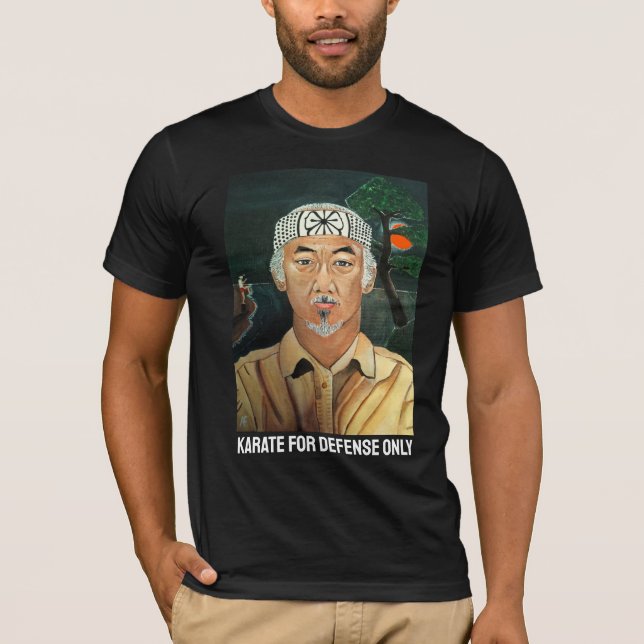 The Sensei Painting by Alfred Fox T-Shirt (Front)
