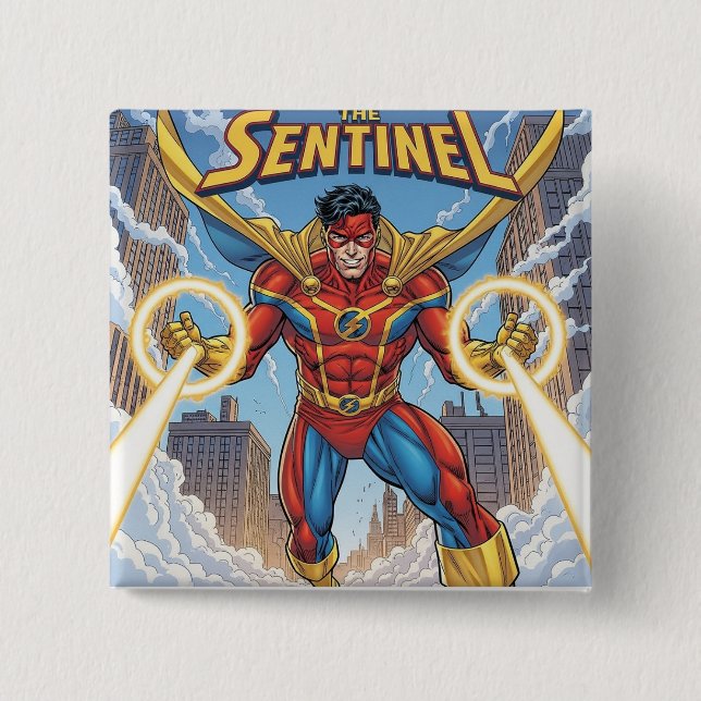 The Sentinel's Button (Front)