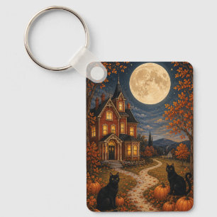 The Sentinels of Autumn Moon Keychain