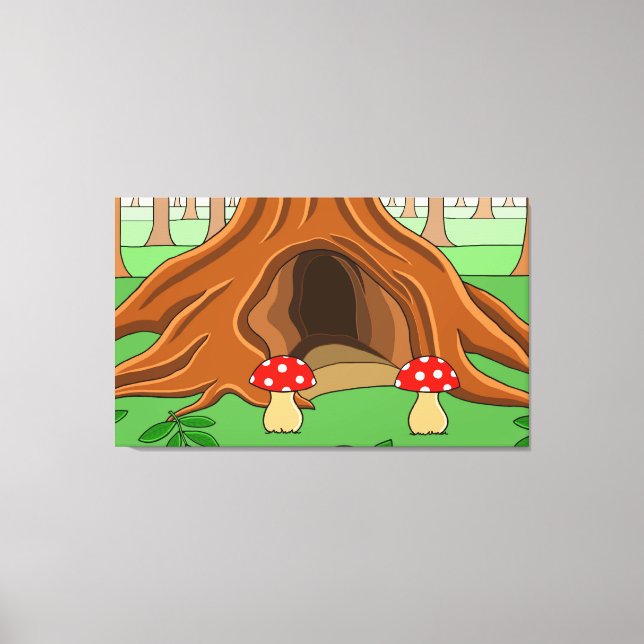 The Sentry Tree Canvas Print (Front)