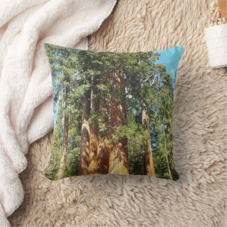 The Sequoia and Kings Canyon National Parks Throw Pillow