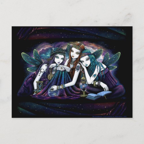 The Seraphina Celestial Fairy Sisters Postcard
