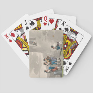 The Serenade (Songs of Love) (Romantic Scene) Poker Cards