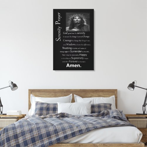 The Serenity Prayer Canvas Print