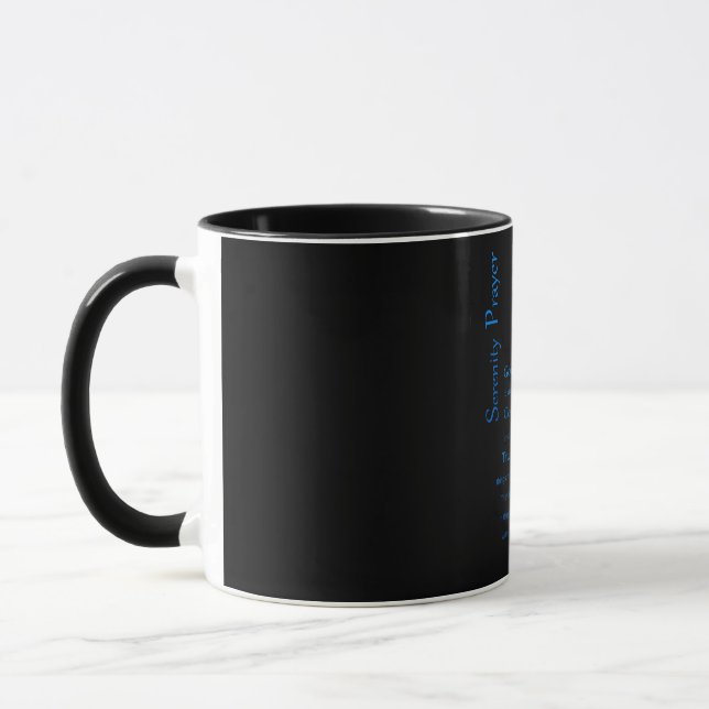 The Serenity Prayer Hammer Mug (Left)